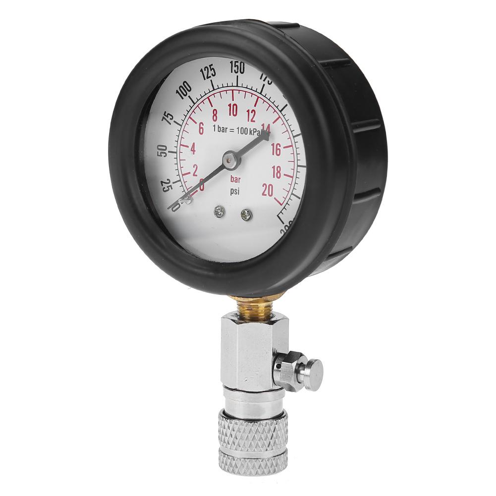 Compression Pressure Gauge Cylinder Pressure Gauge with Adapter Auto Cylinder Engine Compression Tester Meter Pressure Gauge Kit
