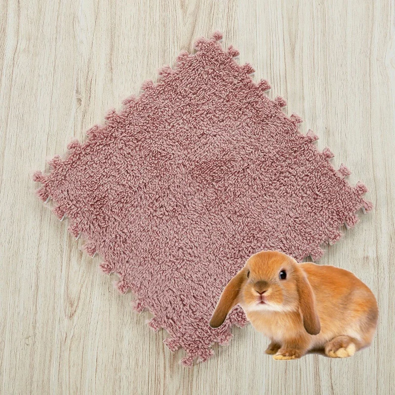 Forro de jaula para conejillo de indias, artículos para mascotas pequeñas, impermeable, antideslizante, alfombrilla para cama, almohadilla para orinar altamente absorbente, 4/10 Uds.