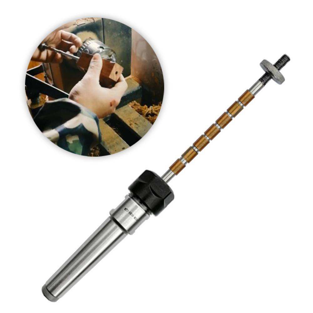 Turning Lathe Pen Mandrel Collet Mandrel Set Woodworking Tools Machine Revolving Centre Wood Turning Ballpoint Clamp DIY Pen