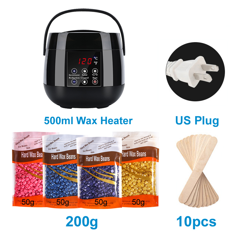 500 ml Wachs Heizung Maschine für Haar Entfernung Wachs-schmelzen Enthaarung Epilierer Maschine Wachsen Kit Paraffin Heizung Wachs Wärmer maschine: YELLOW