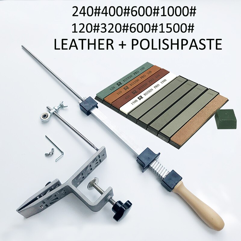 Sharpener Improved Fixed Angle Sharpener Knife Sharpener Sharpening System White Corundum Oil Stone GT: 4Y 4J PG