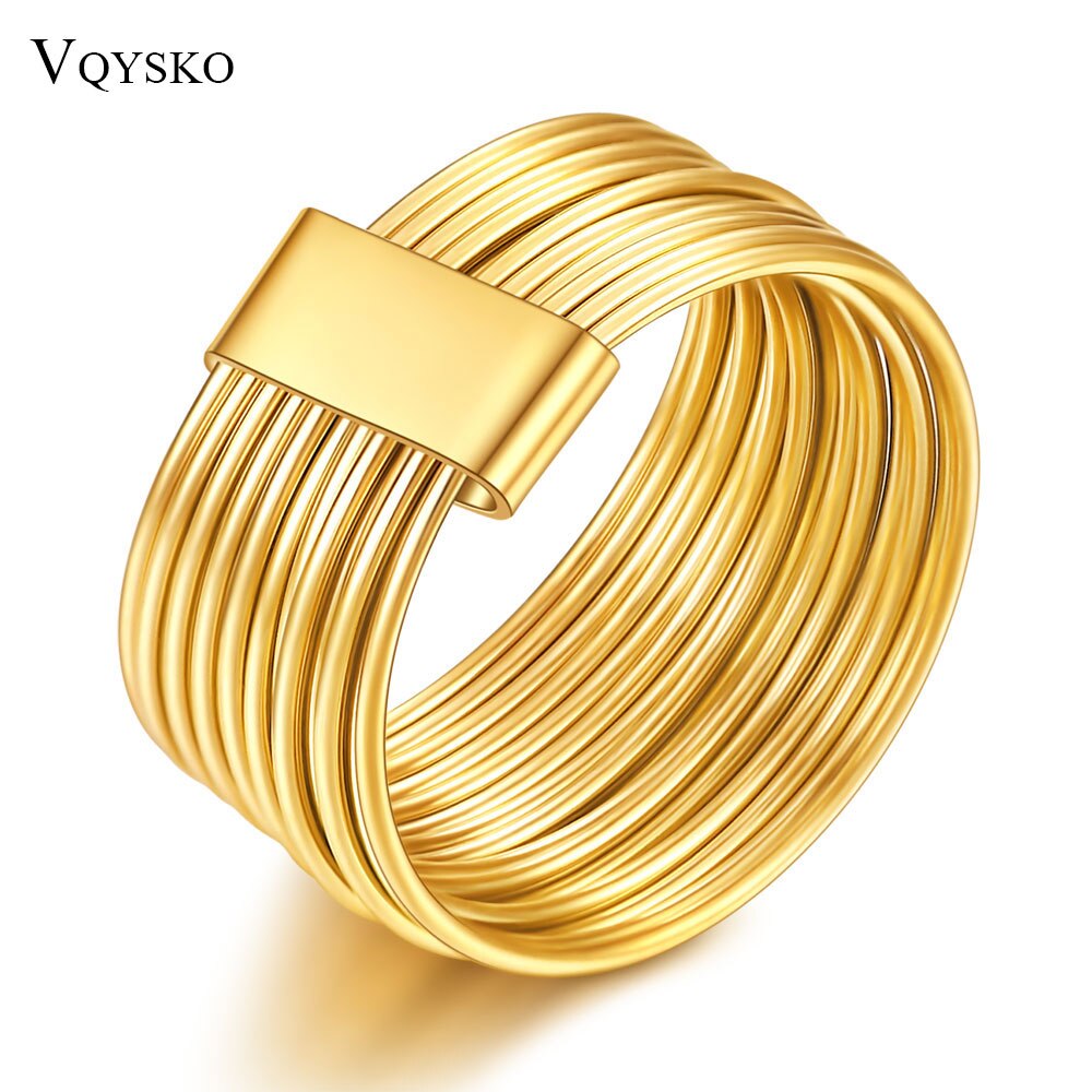 Gold Farbe Wolfram Ringe Für Männer Schmuck 316L Edelstahl Hochzeit Ring Für Frauen Schmuckstück Party Zubehör