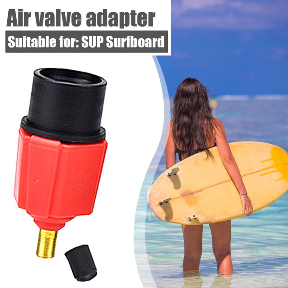 Surfplank Air Valve Adapter Set Met 4 Nozzles Voor Opblaasbare Bed Luchtbed Zwemmen Ring Zwembad Kajak Boot Outdoor