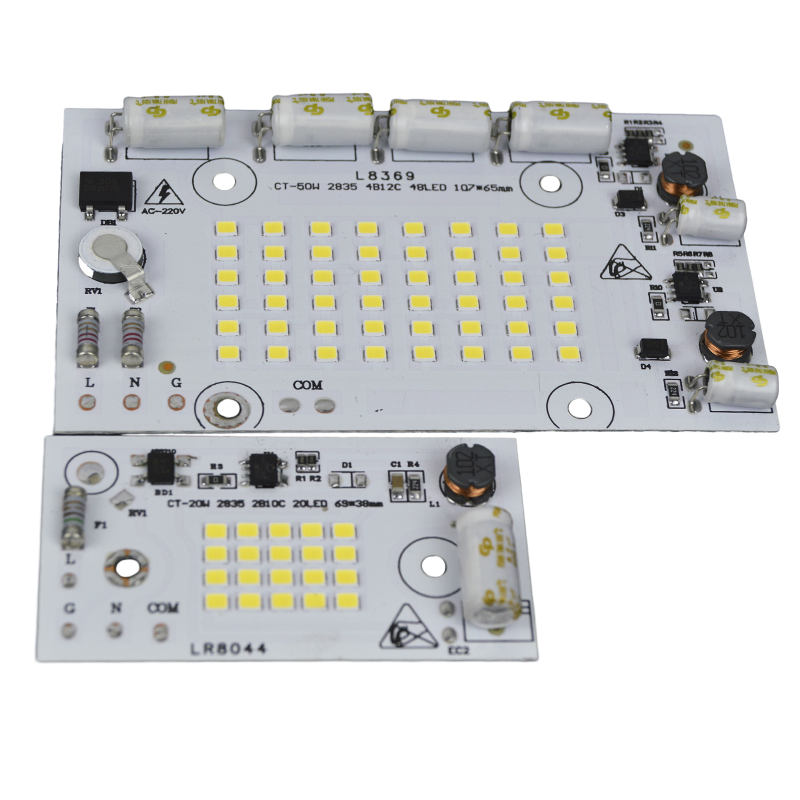 Matriz Led de 220v, cuentas Led de 20W, 50W, 6000K, SMD2835, Chips Led de matriz, accesorios de iluminación de jardín para interiores y exteriores superbrillantes