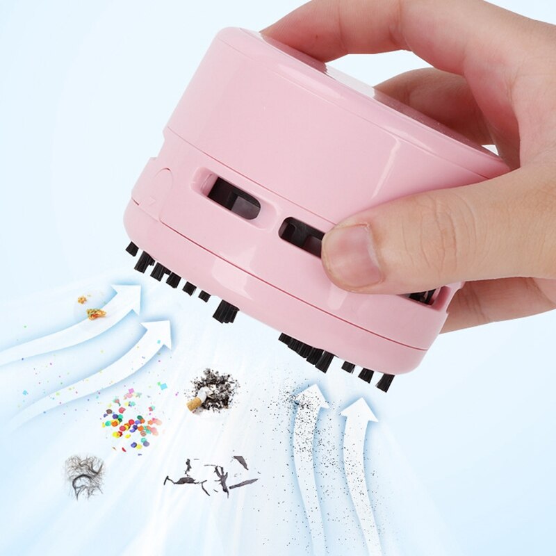 Electric Mini Vacuum Cleaner Cartoon Home Office Car Vacuum Cleaner