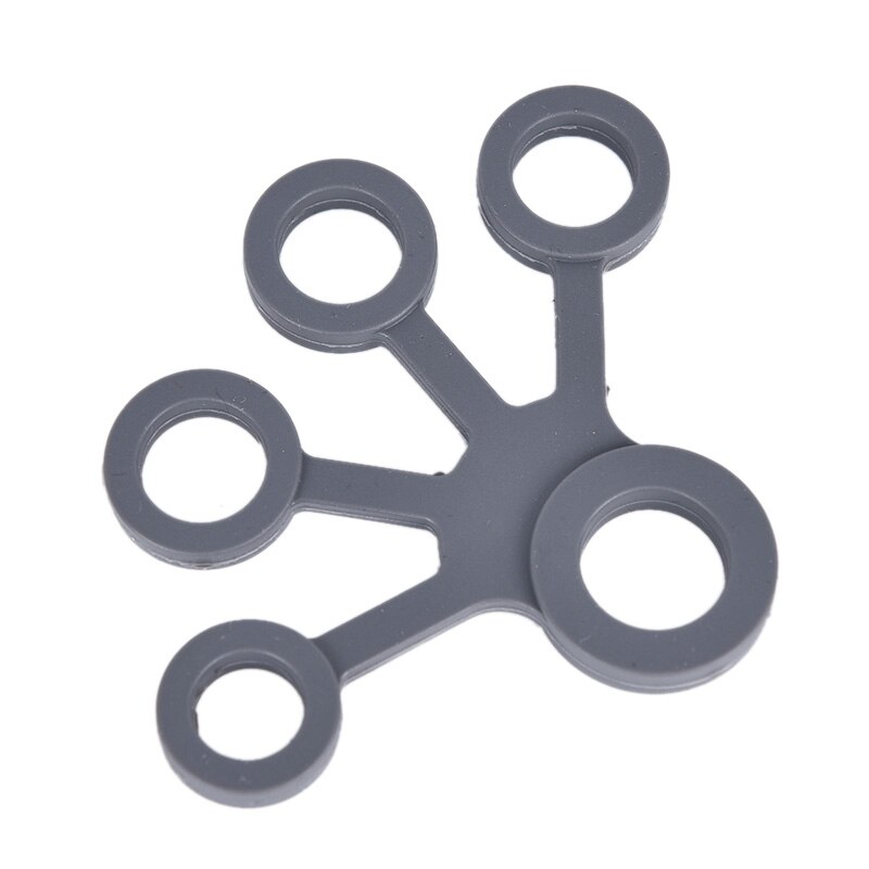 Finger Hand Grip Silicone Ring Gripper Strengthener Exerciser Trainer Resistance Band Fitness Expander Stretcher 3 Levels