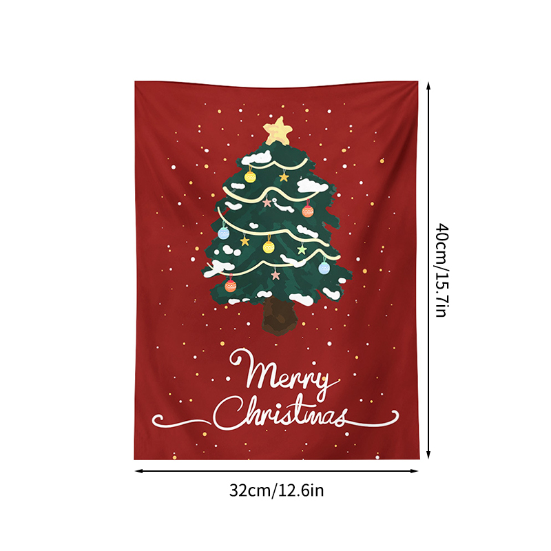 Christmas Decorative Hanging Tapestry Room Backdrop Photo Props Wall Tapestry Xmas Year Hanging Cloth: Color