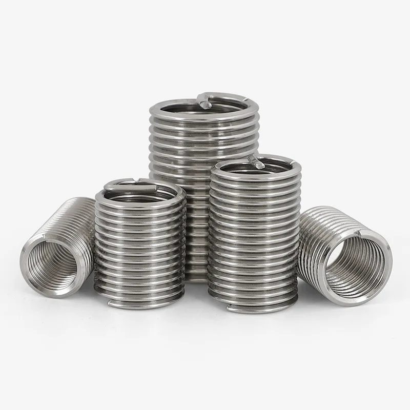 200 stks Helicoil Draad Insert Draad Insert Kit M3 M4 M5 M6 M8 M10 M12 Rvs 304 Schroef Mouw Draad herstel Set