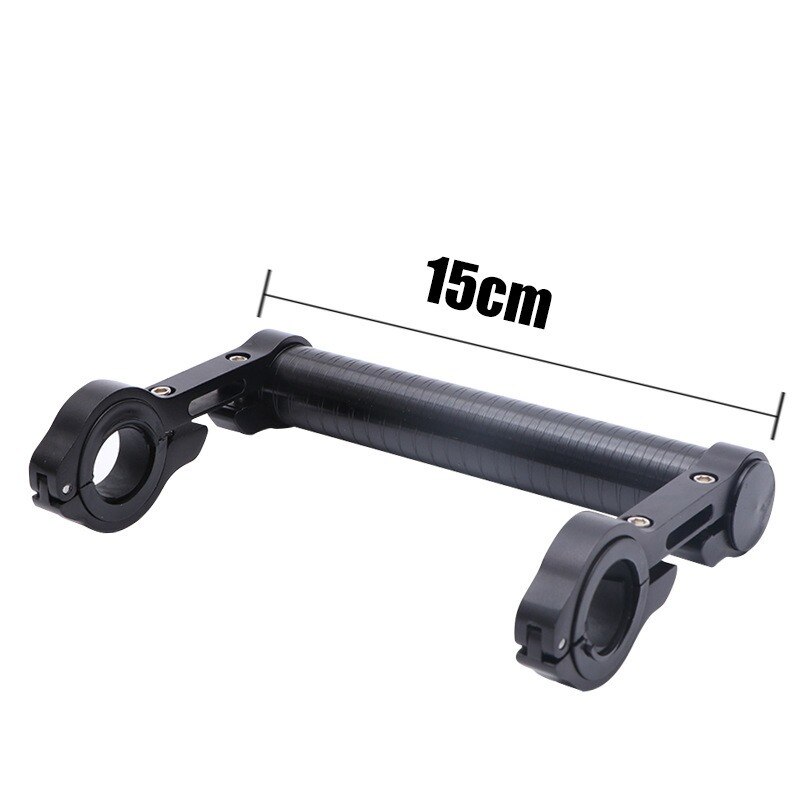 15Cm Aluminium Fietsstuur Mount Extender Mountain Mtb Bike Cycling Koplamp Beugel Lamp Zaklamp Houder Accessoires