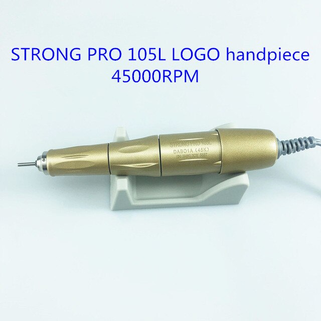 STRONG 210 105L H37L1 SH20N 102L 120II SH37LN handle 35K &amp; 40K RPM Dental Marathon Micromotor Polishing Handpiece: Dark Gray