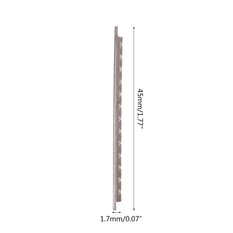 Gitaar Fret Draad Metalen Messing Cupronickel 1.7Mm 19Pc Ukumandbanj Mandoline Banjo Of Mini Gitaar Diy Voor Gitaar Accessoires
