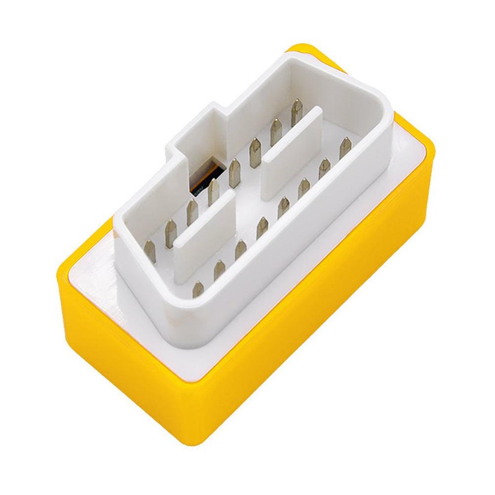 Power Prog Plastic Eco Obd2 Car Power Booster Optimized Fuel Saver Tuning Box Interface For Fuel Economy