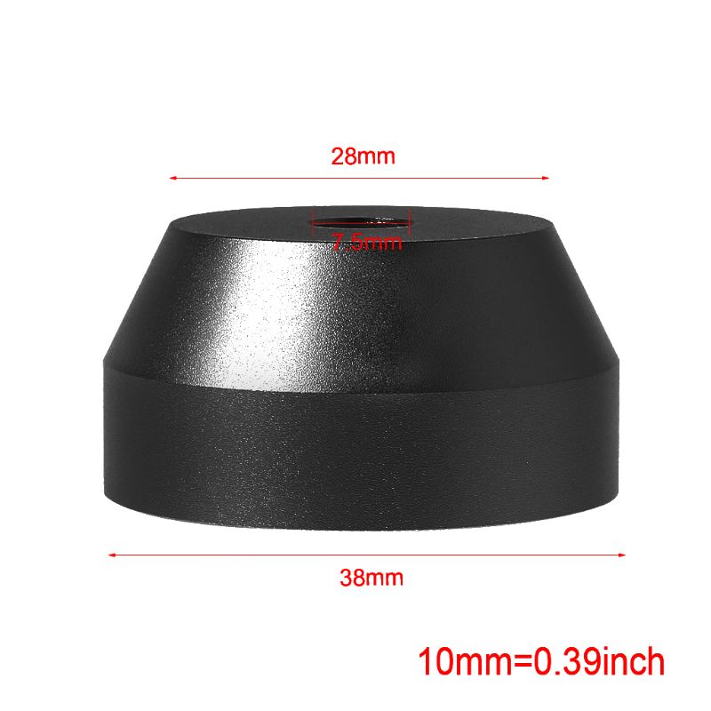 Vinyl Record Dome Adapter Universal 7" 45RPM Turntable Aluminum Accessori