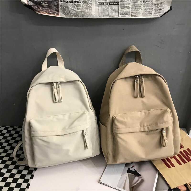 Bomull Ryggsäck för Kvinnor - Klassisk Design - Studenter - Resor - Zocilor