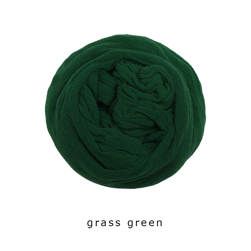 5Stck Mehrfarbig Künstliche Blume Zubehör Heimat Dekor handgefertigt Kranz Partei Nylon Strumpf Zug Siebdruck: Gras Grün