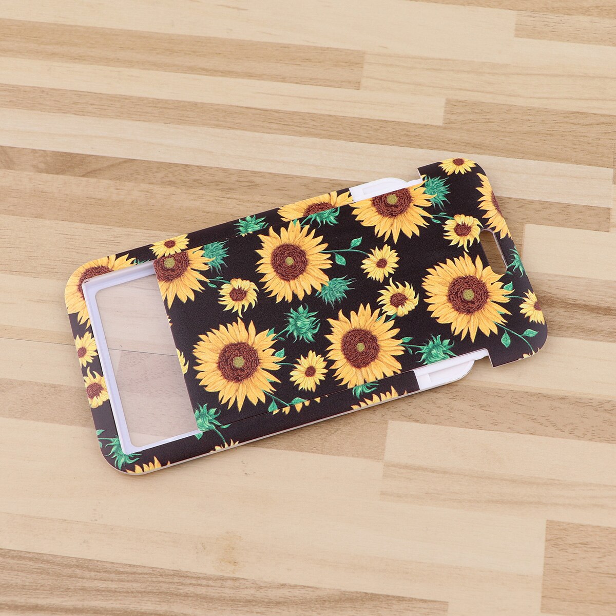 ER1823 Daisy Sunflower Lanyard Card ID Holder Car KeyChain ID Card Pass Gym Phone Badge Key Ring Holder Jewelry