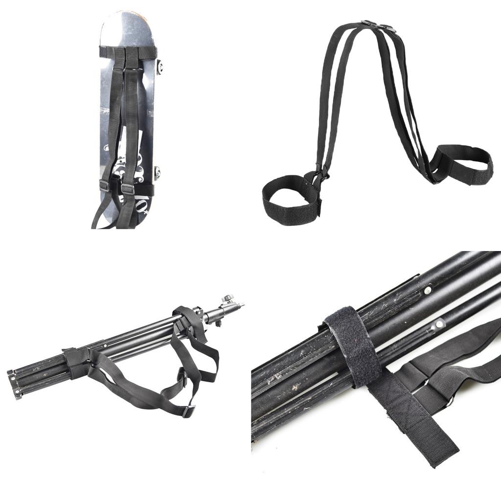 Deskorolka regulowany uchwyt na ramię Longboard plecak pasek nosić belthalder paski narciarskie narty uruchomić przewoźnik pasy z pętlą