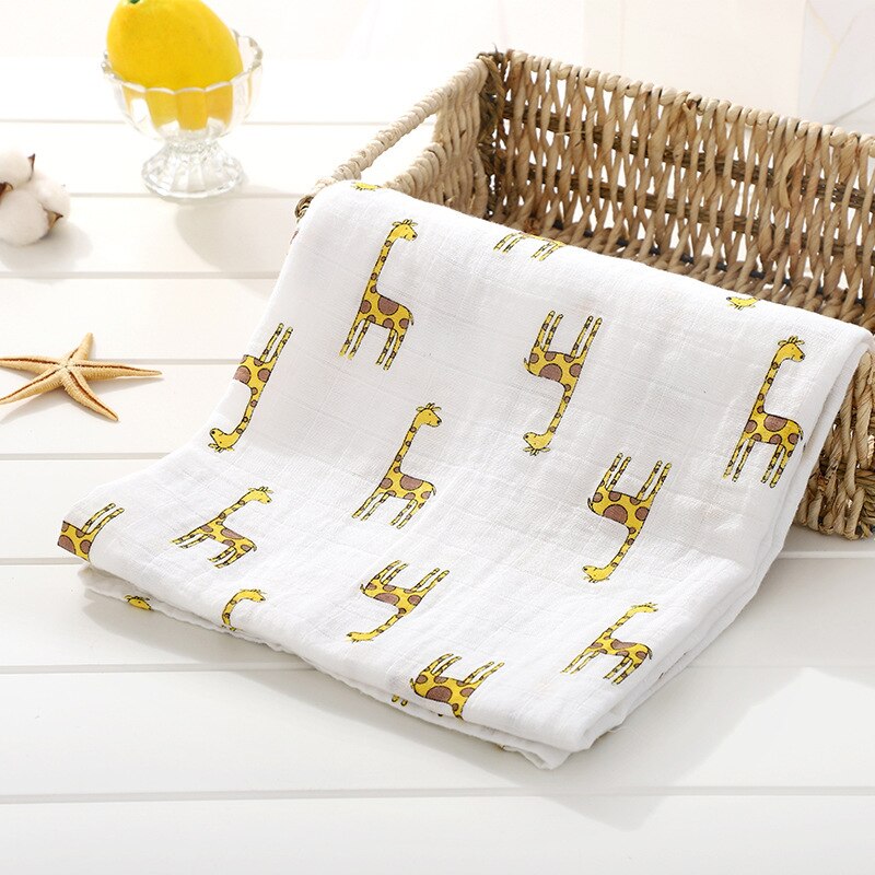 Babyfilt nyfödd babysjal swaddle filt stor storlek muslin babyskydd filtar stickade spädbarn swaddles nyfödd fotografering: 9