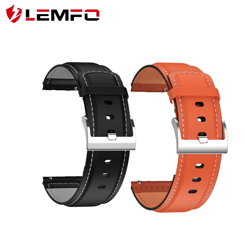 LEMFO accessoires intelligents pour montre intelligente DT78 L9 bracelet Anti-perte remplacement acier cuir Silicone bracelet