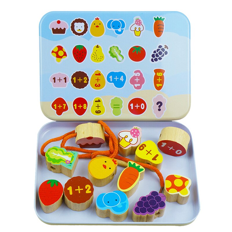 Taimsky Wooden Puzzle Toy - Farm Animal Dress Up Jigsaw - Cartoon Style - TY-740