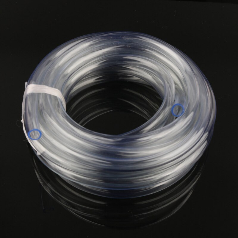 PVC Transparent Hose PVC Pipe Garden Hose Water Tube Pipe for Water Pump, Durable Soft Transparent Garden Water Hose 1 Pcs