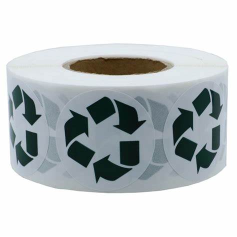 Warning Stickers Round Circle Teacher Labels