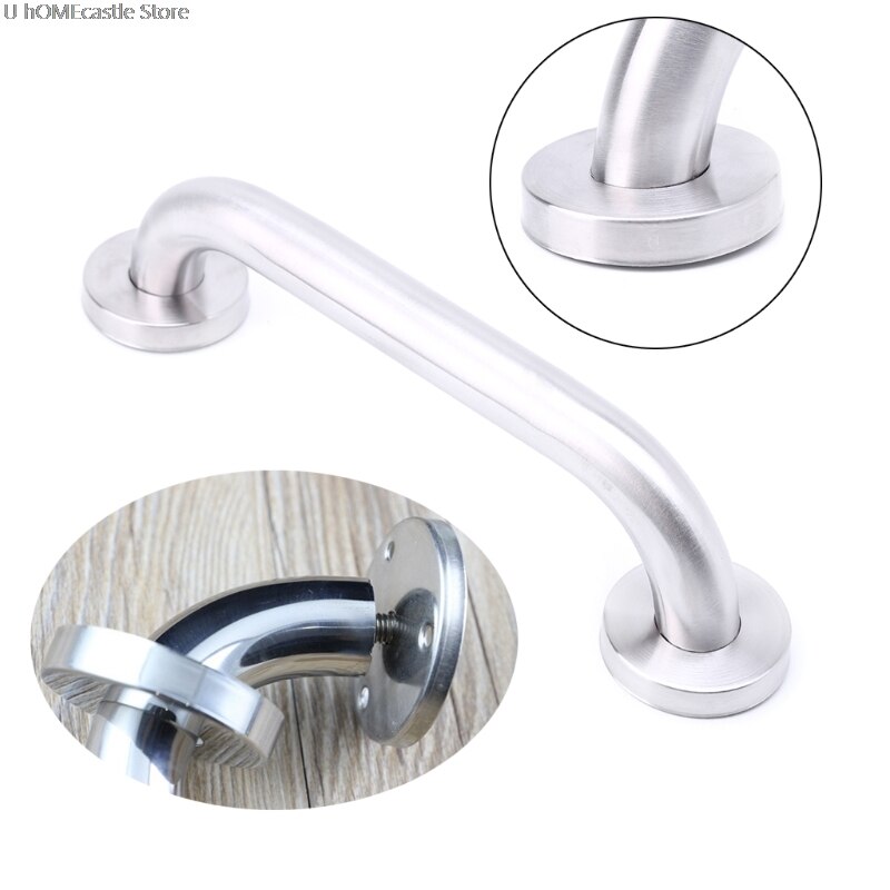 25cm Bathroom Shower Tub Handrail Stainless Steel Safety Toilet Support Rail Grab Bar Handle
