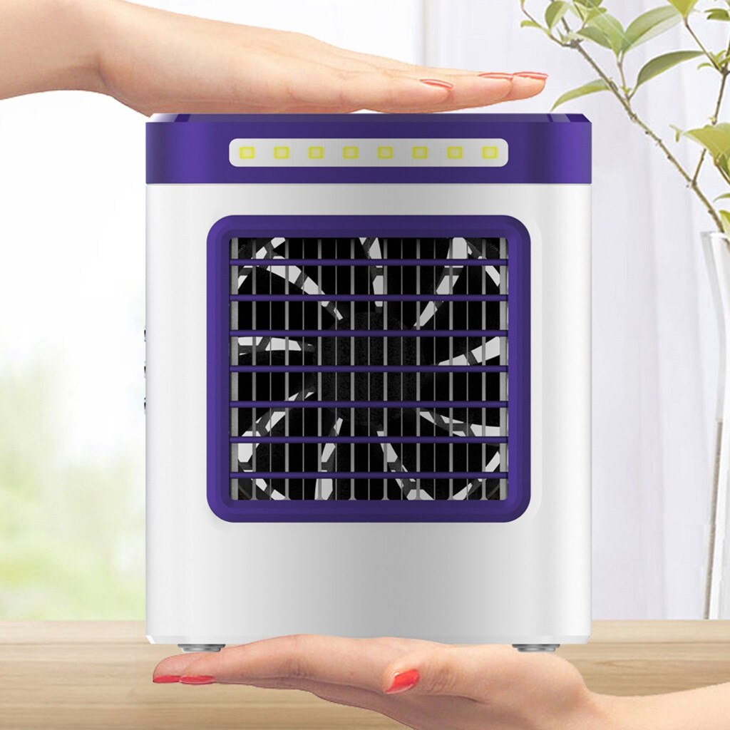 Mini Portable Air Conditioner Charging S9 Air Cooler Fans Home Refrigerator Cooler Air Conditioning Uk Plug Cooling Fan#gb40