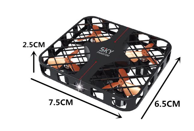 777-382 fjernbetjeninger quad ufo fly mini drone fjernstyret flylegetøj børns undervisnings interaktivt legetøj