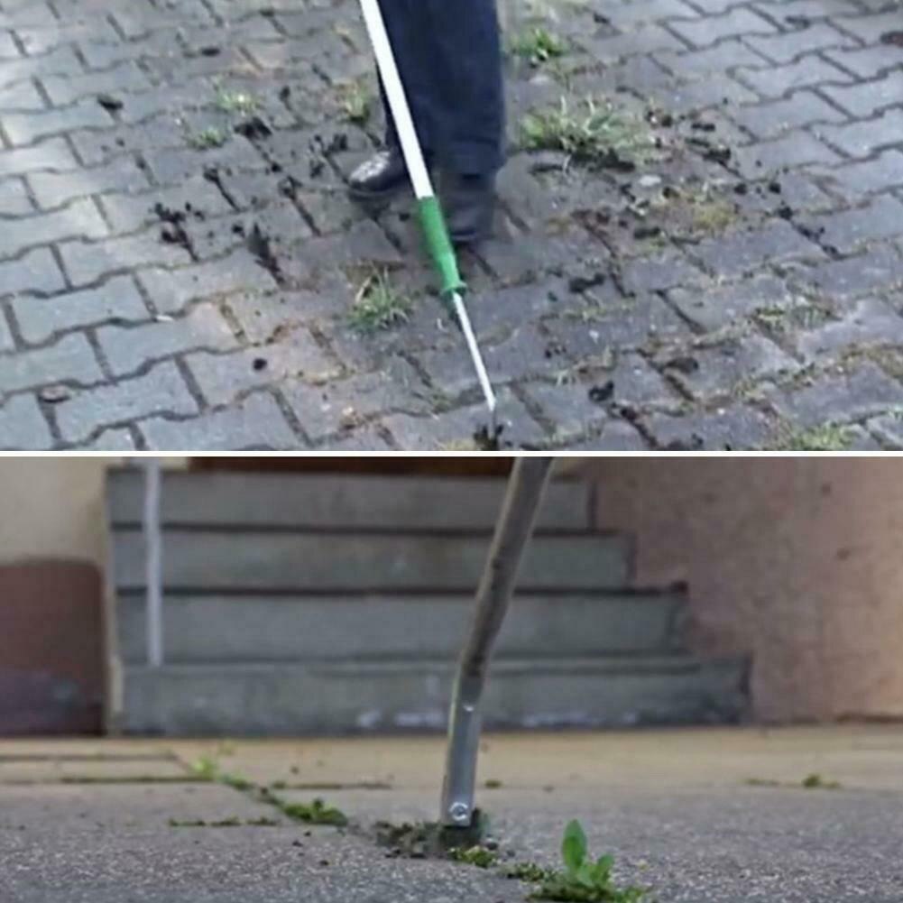 Utvidelse teleskopisk plate lukefjerner verktøy terrass asfaltering hage weeder utendørs _wk
