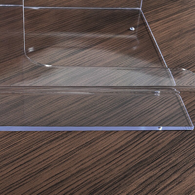 Letter Holder Mail Organizer Wall Mount Hook Acrylic Home Office Decoration