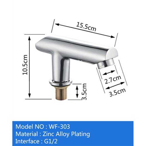 Bathtub Waterfall Inlet Cold and Water Tap Brass Switch Control Valve For Bathtub Faucet Set Shower Cabin Mixer Faucet Bath: WF-3003