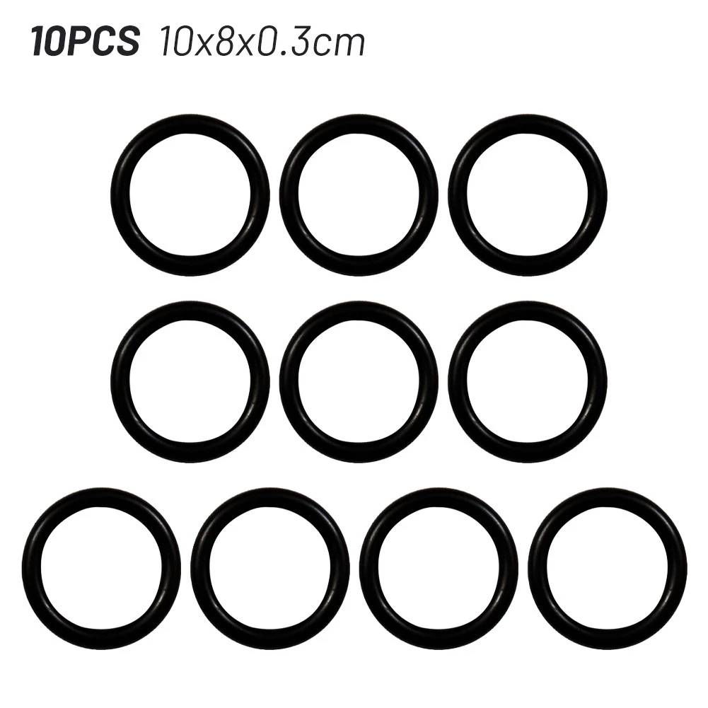 O-Ring 10X8X0.3Cm Voor Karcher Sc Lance Slang Nozzle Reserve O-Ring Siliconen washer Sanitair Seal Sanitair Seal Rubber Ringen 1.8Mm