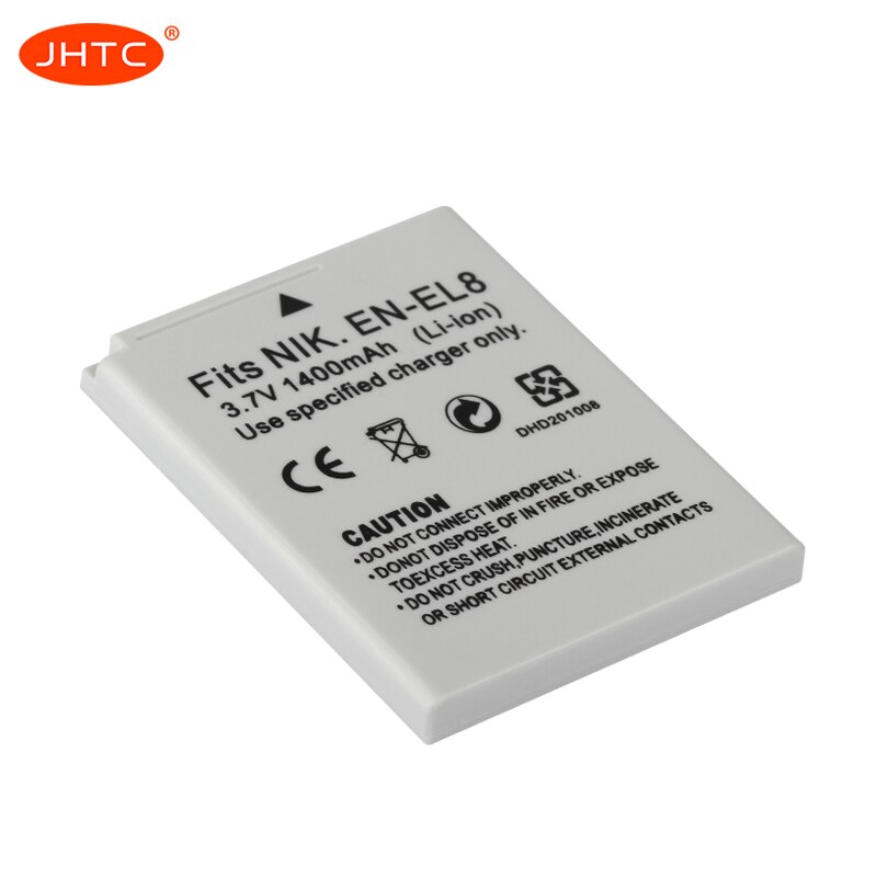 EN EL8 Camera Battery EN-EL8 1400mAh For NIKON CoolPix P1 P2 S1 S2 S3 S5 S50 S51 S52 PM087 MV12 Batteries