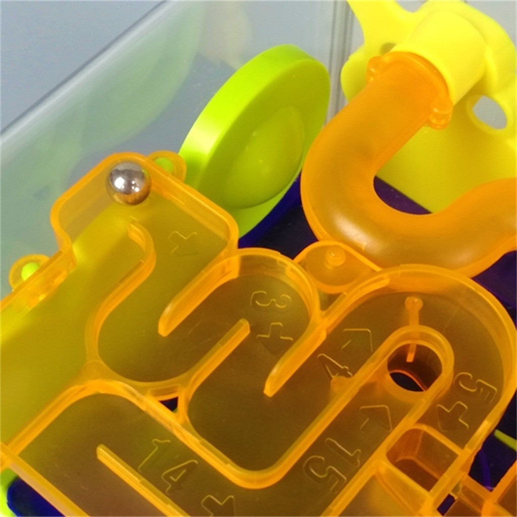 3D Stereo Mini Doolhof Kinderen Doolhof Speelgoed Draaimolen Doolhof Ouder-kind Interactie Stress Game Leren Onderwijs Speelgoed # G4