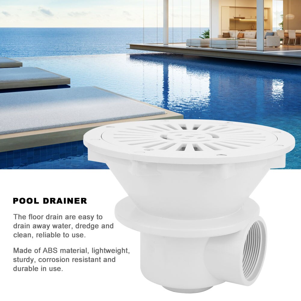 G2 DN50 Swimming Pool Main Drain Port Water Outlet Floor Drainer Replacement Accessories Swimming Pool Floor Drain