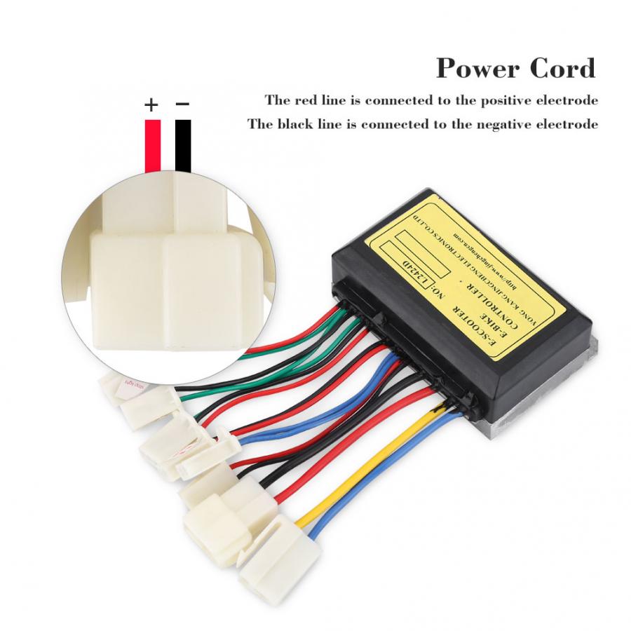 Duurzaam 24V 250W Borstel Motor Controller Voor Elektrische Fiets Scooter Electrombile E-Bike Elektrische Fiets Controller Accessoires