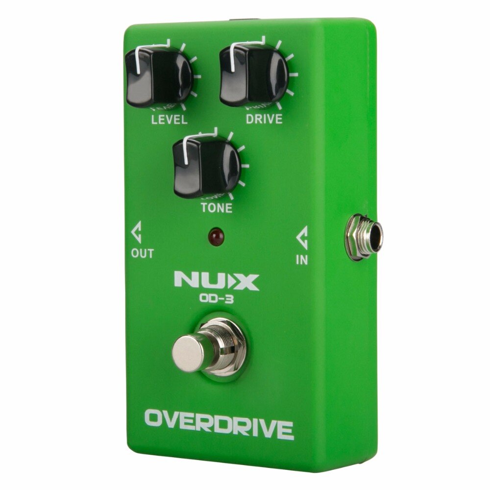 NUX OD-3 Overdrive Electric Guitar Effect Pedal True Bypass Warm tube natural overdrive sound Guitar Pedal