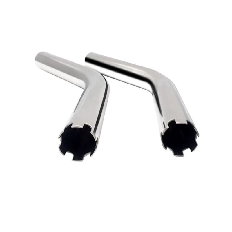 Tubos de acero inoxidable para soporte de caña de pescar, 1-1/8 pulgadas, ID Cut 304