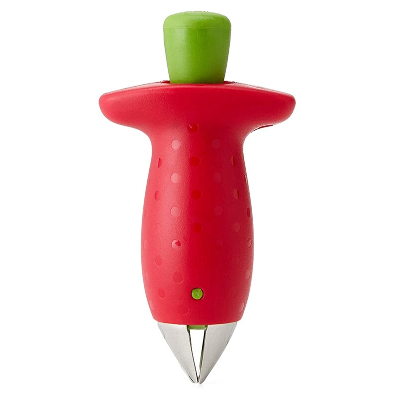 Kreative Erdbeere Beschuss Werkzeug Metall Kunststoff Obst Blatt Entferner Tomaten Stroh Erdbeere Stiel Entferner Küche Gerät: Ursprünglich Titel