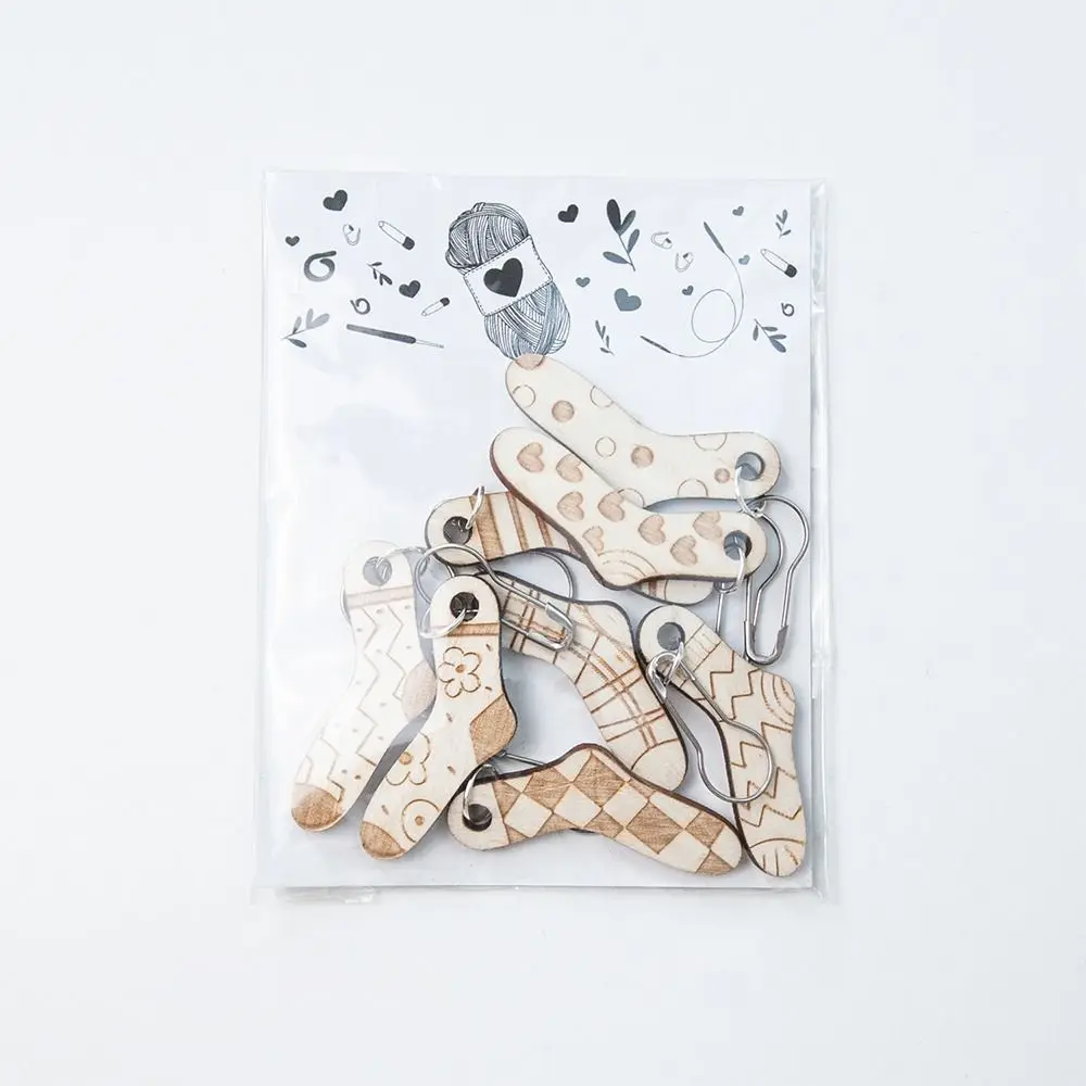 Flower Stitch Markers, Alloy Enamel Crochet Stitch Marker Charms Locking Stitch Marker DIY Handmade for Knitting: army green