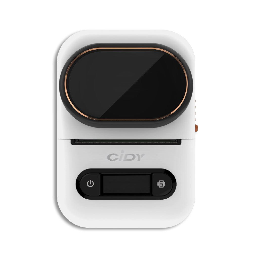 Cidy EQ11 Mini Pocket Paper Printer Bluetooth Portable Handheld Thermal Photo Printer for Mobile Phone Android and IOS: White