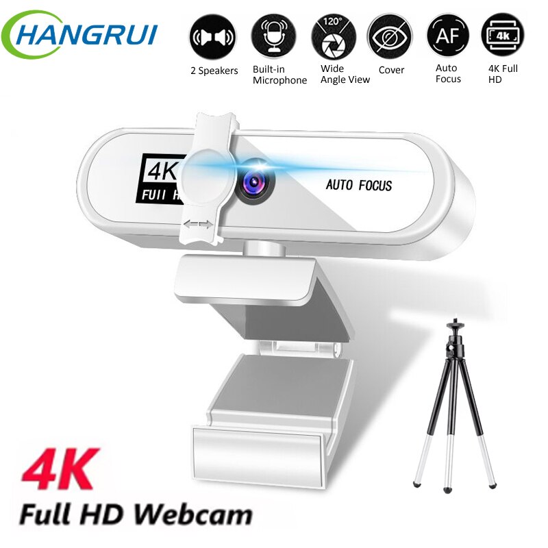 2K 4K Webcam 1080P Full Hd Pc Webcam Autofocus Usb Webcam Mini Camera Computer Laptop Desktop cam Met Microfoon Web Para