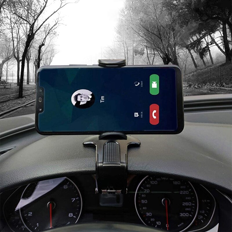Uniwersalny uchwyt samochodowy na telefon stały i mocny klip antypoślizgowy obrót o 360 stopni wielofunkcyjny uchwyt samochodowy na telefon