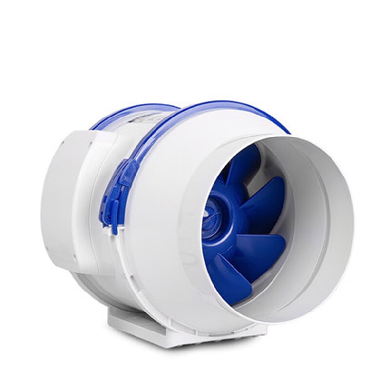 Silent Home Inline Duct Fan with Strong Ventilation System Air Extractor Fan for Kitchen Toilet Bathroom Blower Recuperator
