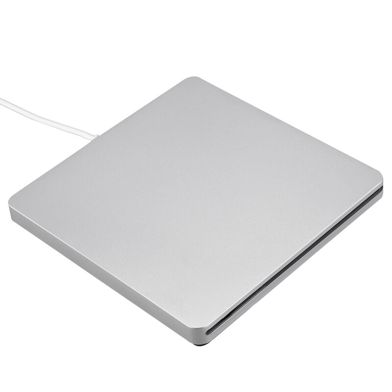 Lecteur de graveur de lecteur de lecteur de CD DVD ROM USB 2.0 Portable Ultra mince externe pour IMac// Air/Pro Lapto