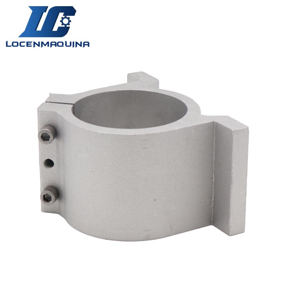 Cast Aluminum 65mm 80MM CNC Spindle Clamp for 1.5KW 2.2KW Spindle Tighten Tool
