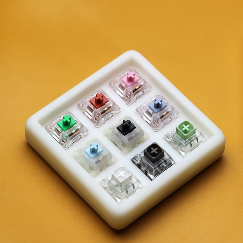 QMK / VIA – Kit de clavier Macro à 9 touches, clavier de programmation, rétro-éclairage rvb, clavier mécanique Gateron à échange à , sans keycap