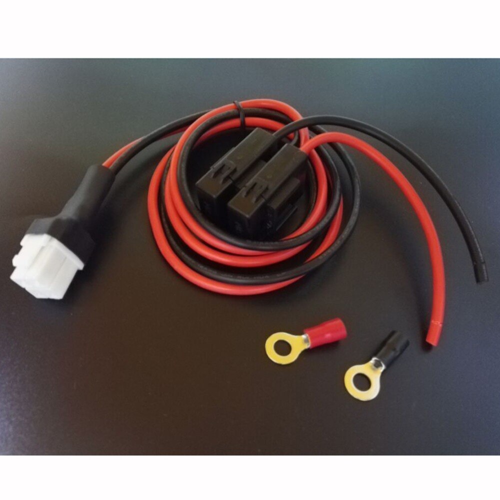 Korte Golf Voeding Cord Kabel Met Zekering Aansluiting Voor Icomefor IC-7000 IC-7600 Ft-450 TS-480 Ft- 991 Ft-950 Radio