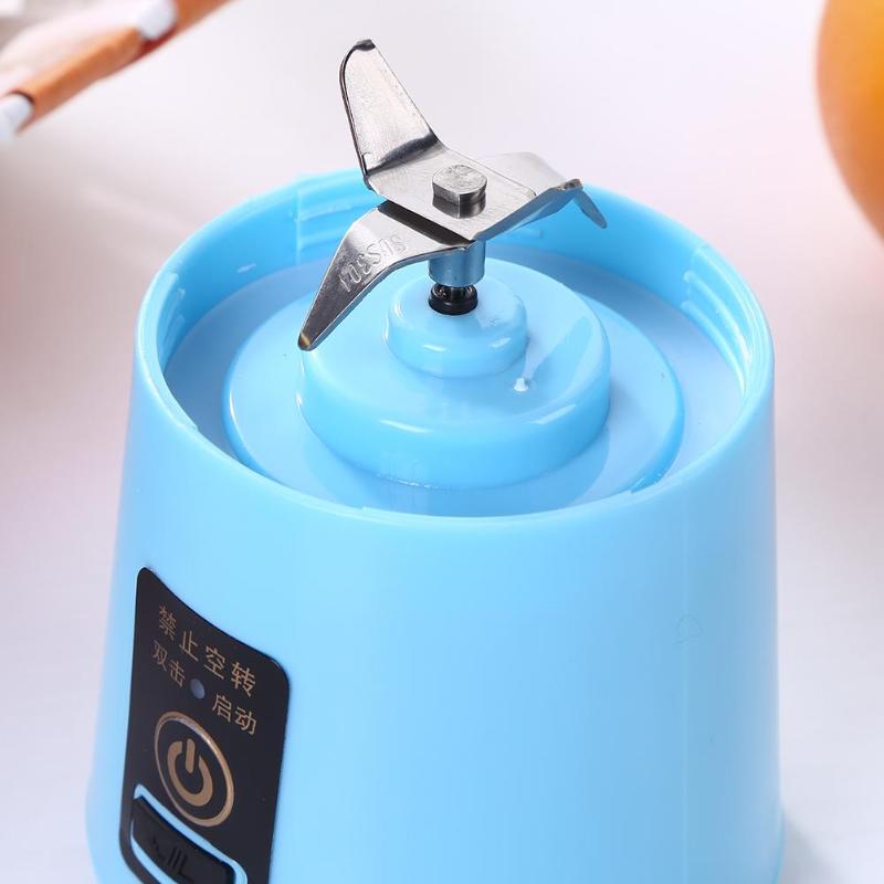 380ml USB Rechargeable Blender Mixer Portable Mini Juicer Juice Machine Smoothie Maker Household Small Juice Extractor